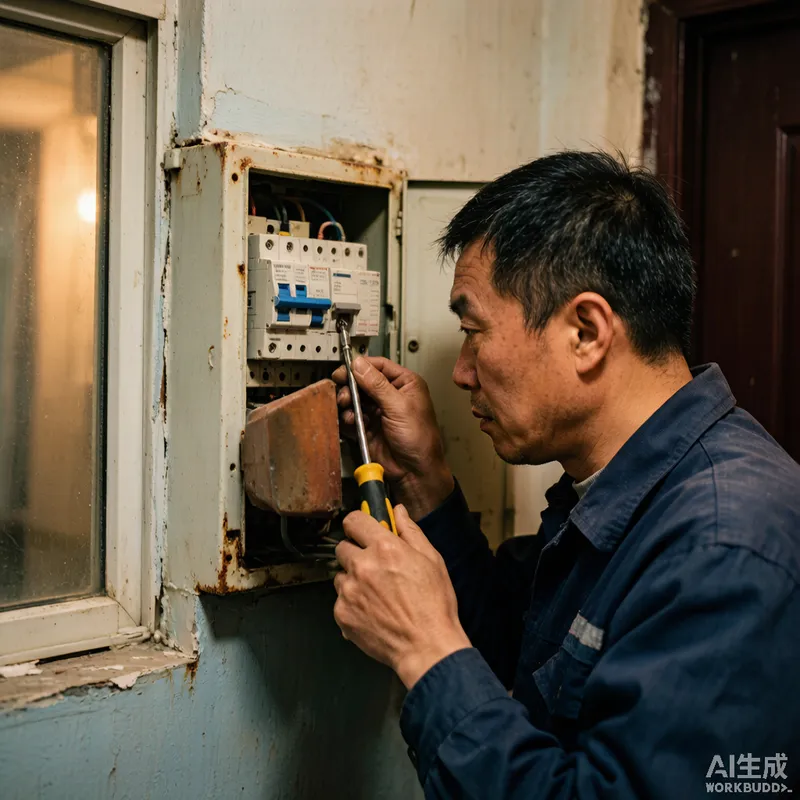 江南区老房水电改造前