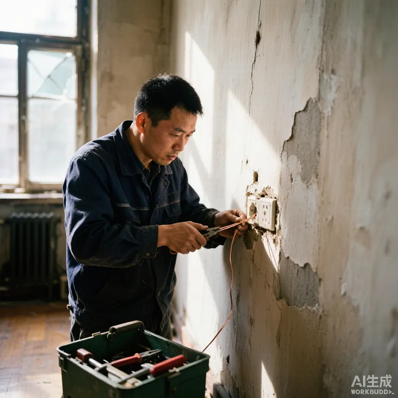 江南区老房水电改造后