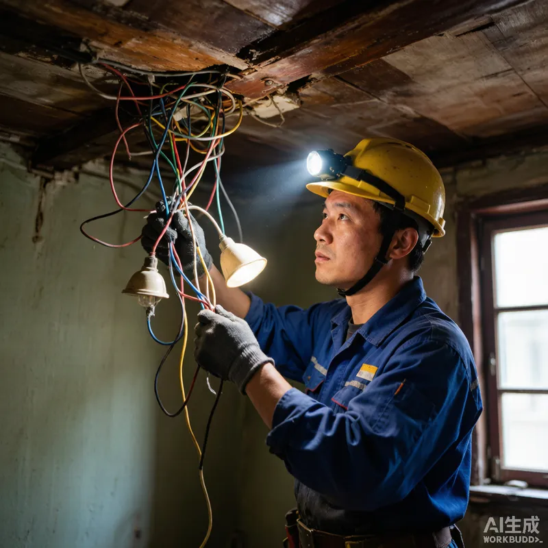 良庆区老房水电改造后